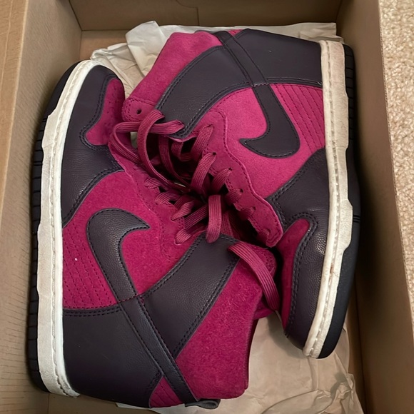 Nike women’s dunk sky hi, size 7 - Picture 1 of 4